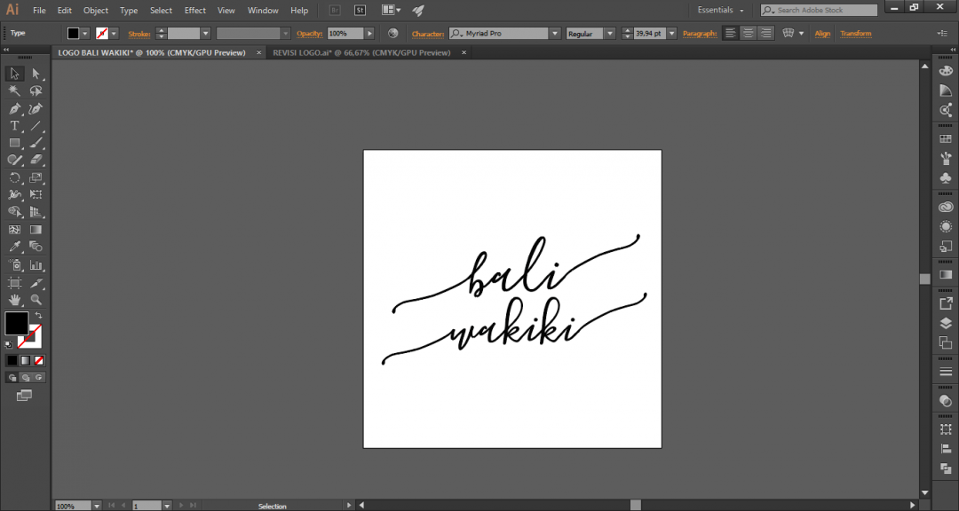 Cara Membuat Logo dengan Adobe Illustrator - Redaksiana