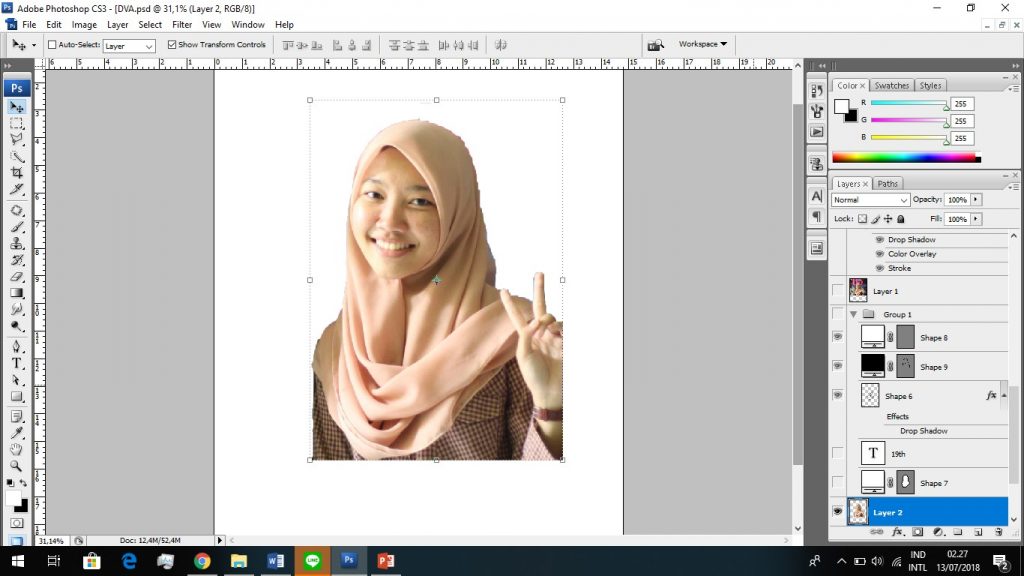 Cara Membuat Karikatur Vinceruz Tutorial Photoshop Part 1 Youtube