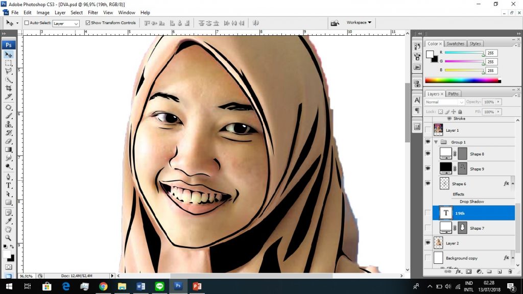 Tutorial Membuat Line Art Vector Dengan Menggunakan Adobe Photoshop Redaksiana