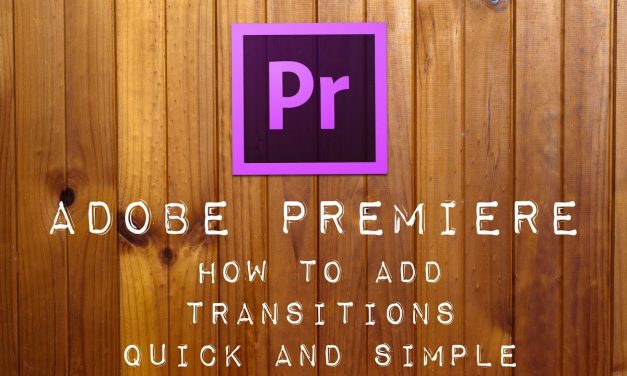 How to add Transision on adobe premiere pro – Dea Niar Misdayuni