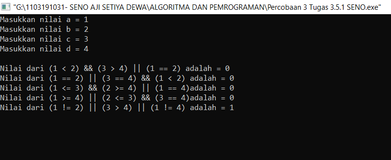 Cepat Cerdas Berbahasa C Relational Logical Assignment Dan Conditional Redaksiana 5648