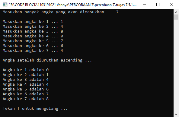 Variable Array - Redaksiana