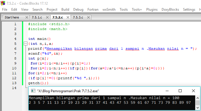 Praktikum 7 Variable Array - Redaksiana