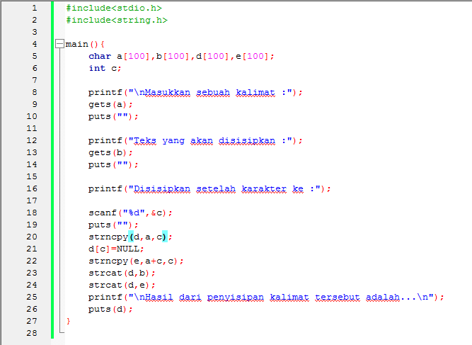 C string to date