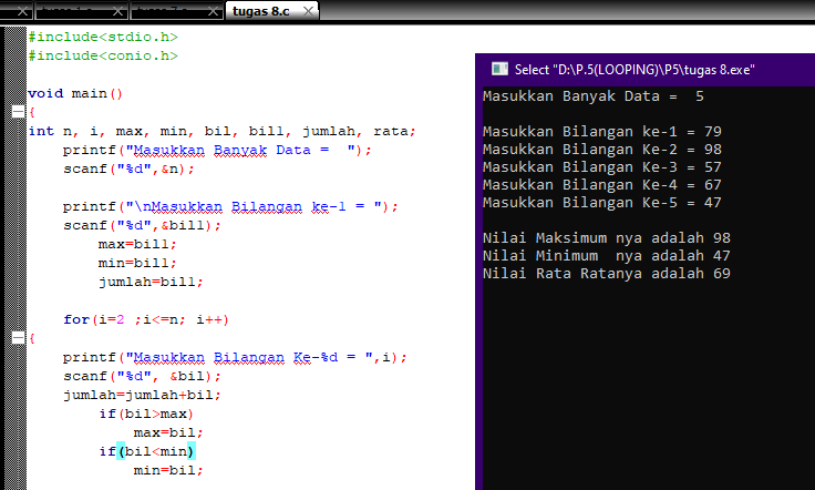 Tata Cara Menggunakan Statement Perulangan Looping Di Bahasa C Redaksiana