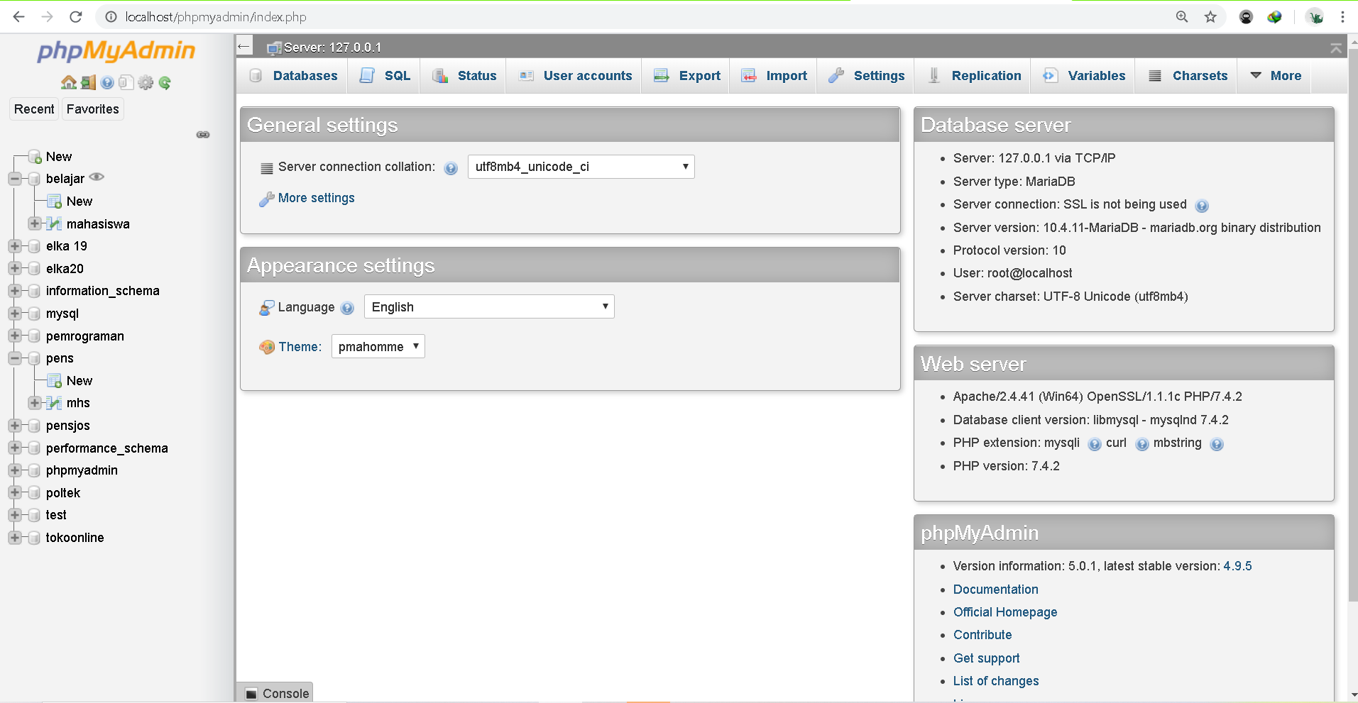 Membuat Database dan Tabel MySQL dengan phpMyAdmin - Redaksiana