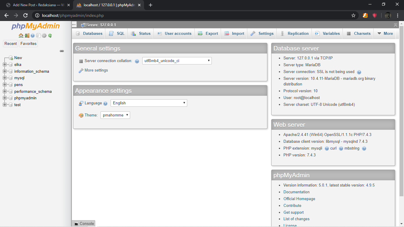 DATABASE [MYSQL] - Redaksiana