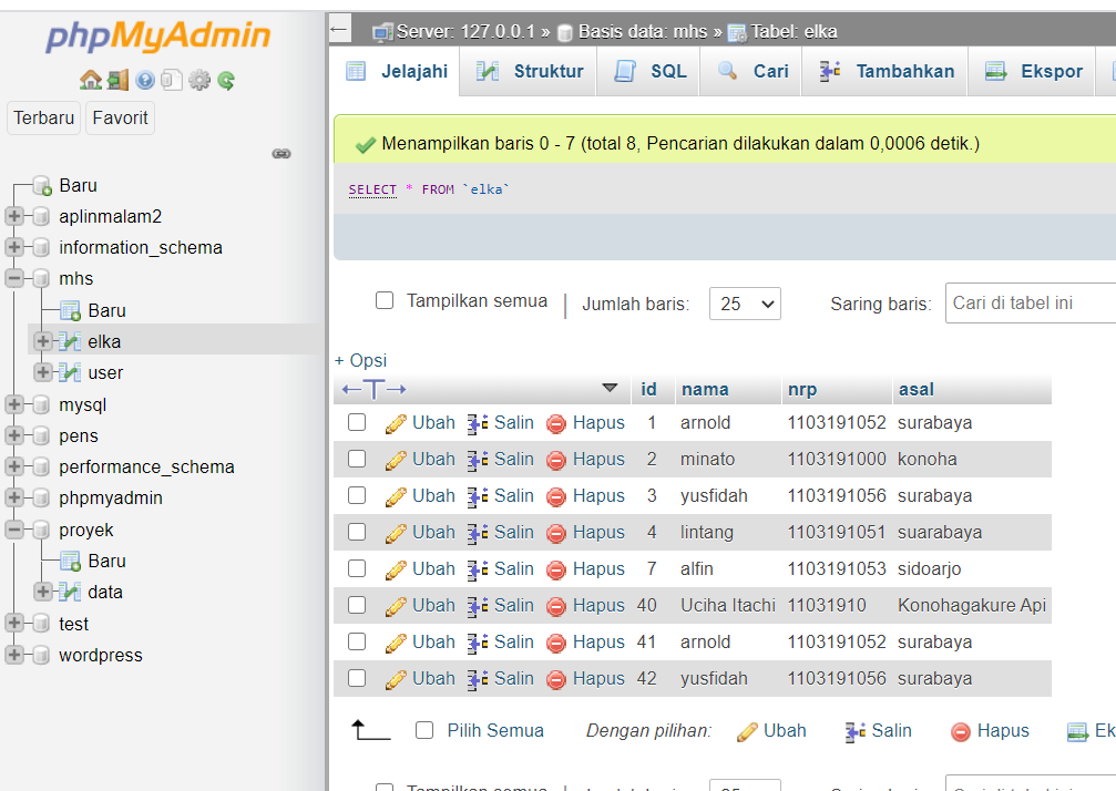 Implementasi Database Ke Html Membuat website sederhana dengan database dan query dasar (Part 1 ...