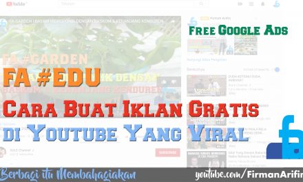 FA EDU | Cara Buat Iklan Gratis di Youtube yang Sedang Viral-Trending
